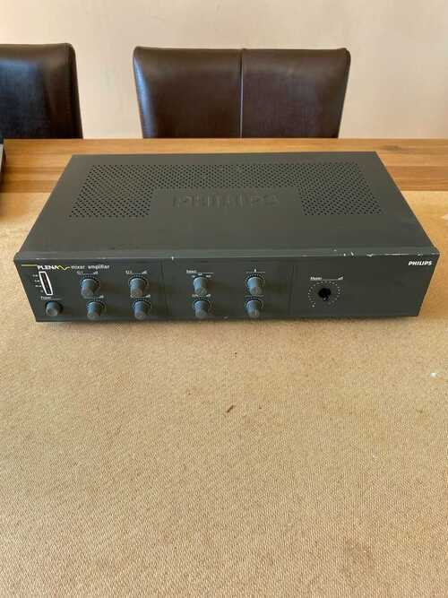 Philips LBB 1912/00 Plena Retail Mixer Amplifier 120W Single Zone - Tested