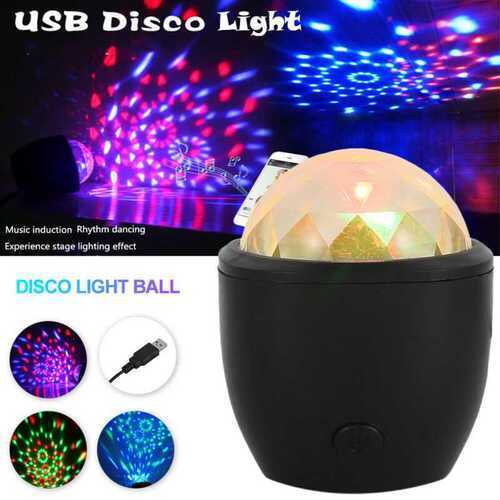 Mini Stage Magic Disco Ball Lamp Effect Rotating DJ Party Lazer LED Light PP