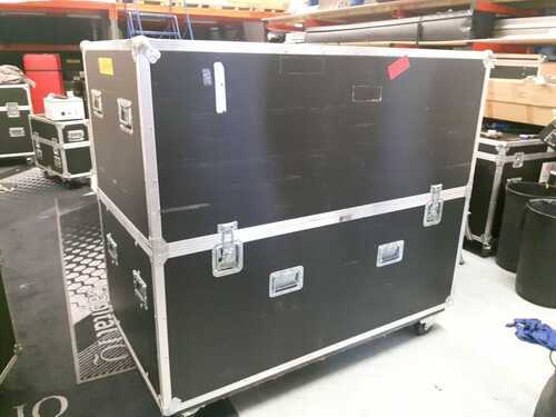 Large Flight Case with Wheels. Pre-Owned for Storage/Warehouse/Tech