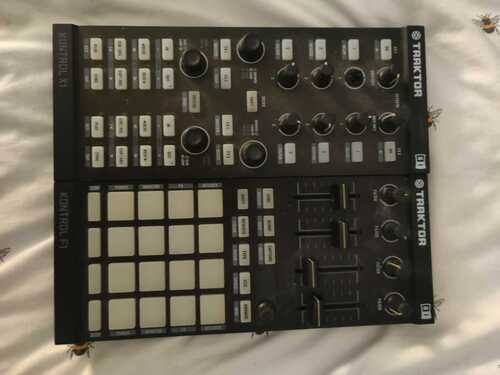 Traktor Kontrol F1 DJ REMIX and Traktor X1 CONTROLLER from Native Instruments