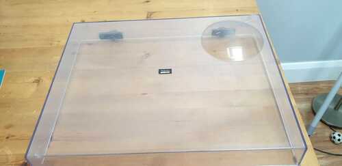 A pair of Technics SL1210 Mk2 Genuine dust covers