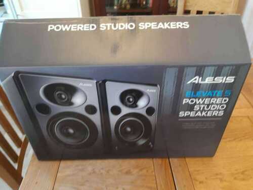 Alesis Elevate 5 MKII Active Studio Speaker Pair (Mint and Boxed)