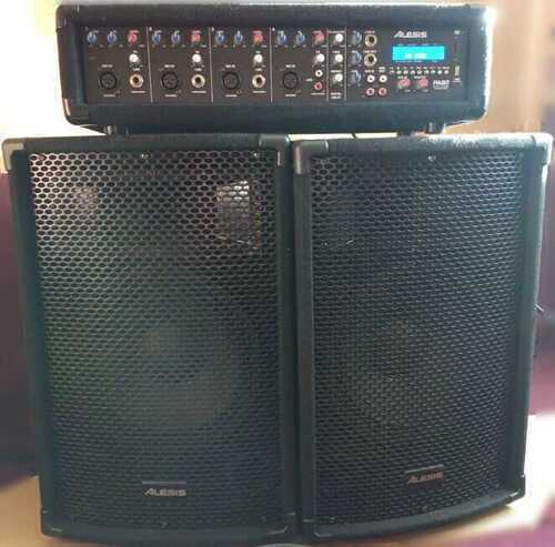 Alesis PA System In A Box - 80W 4channels Mixer and Speakers