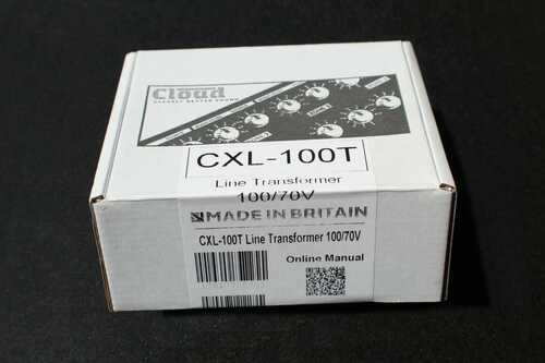 Cloud CXL-100T 100 V Toroidal Line Transformer. New unopened box.