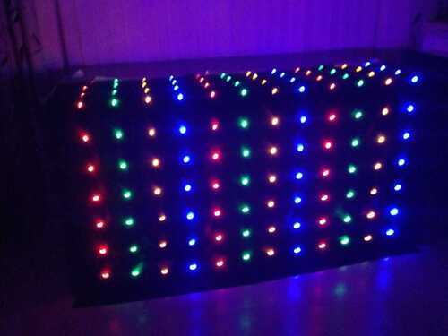 Starcloth lights multi colour, star cloth disco Dj led light christmas curtains