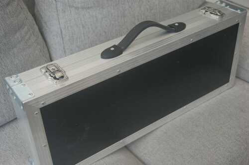 Excellent custom made aluminium magnetic flight case - multi use