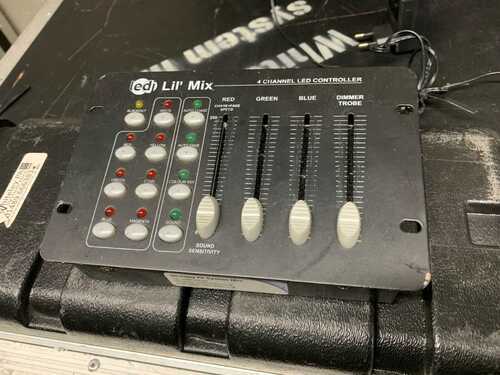 LEDJ Lil' Mix 4 Channel LED DMX Controller LEDJ122