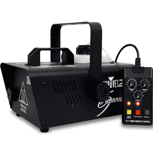 Chauvet Hurricane 1200 Lightweight Water-Based 1.3L Fogger Fog Smoke Machine