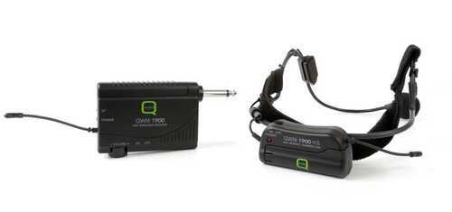 Q Audio QWM1900HS UHF Single Channel Wireless Headset System *B-Stock**