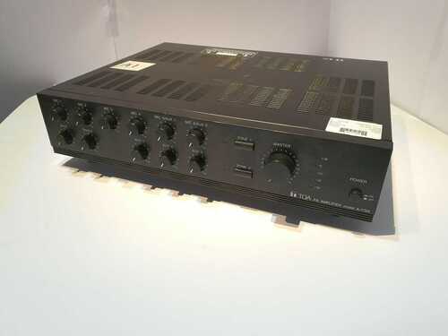 TOA Electronics A1724 Professional 100V Line 240W Mixer Amplifier 2 Zone Mixer