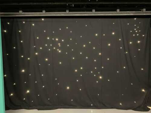Fibre Optic Starcloth Backdrop (15ft x 10ft) ( Star Cloth - Theatre/Stage/Hall )
