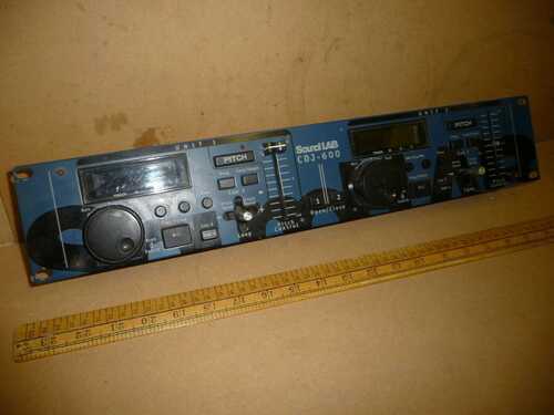 Sound Lab CDJ-600 Duel CD Player Control unit - DJ Equipment / Disco Etc