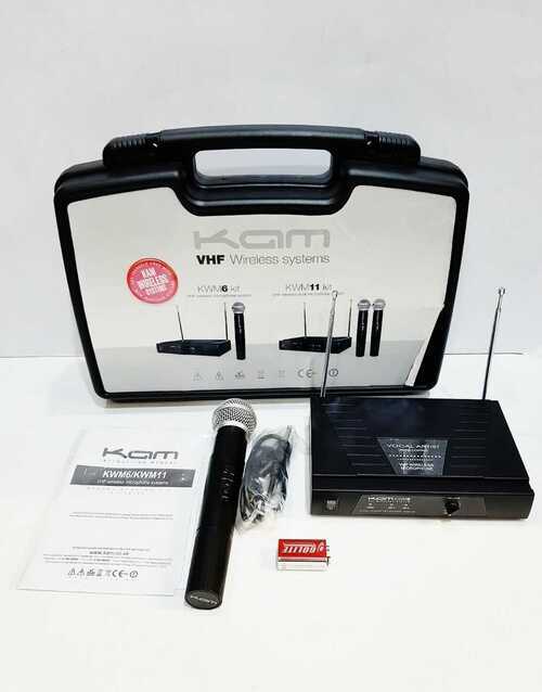 KAM KWM6 KIT VHF WIRELESS MICROPHONE SYSTEM