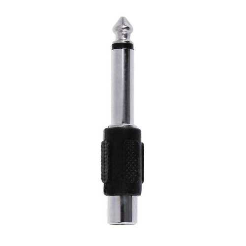 6.5mm to 3.5mm Jack Sound Mixer Microphone Connector Converter Adapter F07#