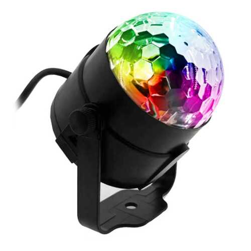 MAG3 Sound Activated DJ Party Light RGB LED Rotating Disco Ball Stage Light 7E