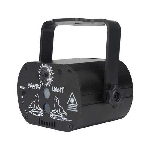 USB Powered Mini LED Laser Projector Light Club DJ Disco Party Stage Light #w