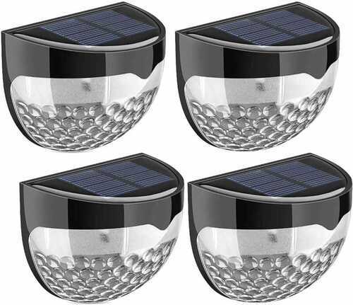 Litom Solar Fence Lights, Decorative Lights LED Garden Waterproof...