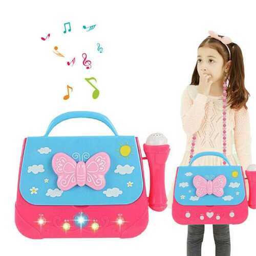 Battery Operated Portable Singing Machine with Adorable Sing-Along Boom Box UK