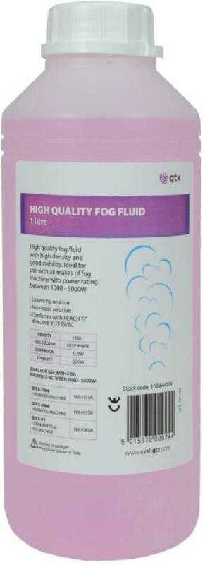 High Quality Fog Fluid/Smoke Fluid - 1Ltr