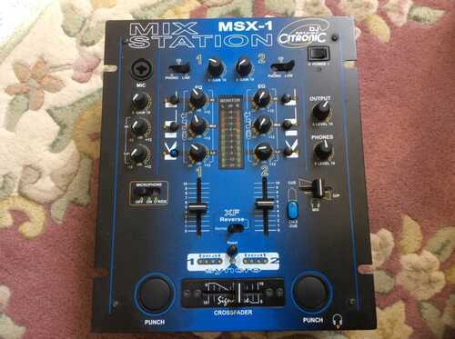 CITRONIC MSX1 2 CHANNEL DJ MIXER