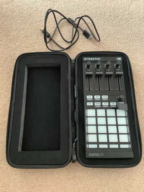 Native Instruments Kontrol F1 and UDG Hard Case Bag MINT Condition Never Used