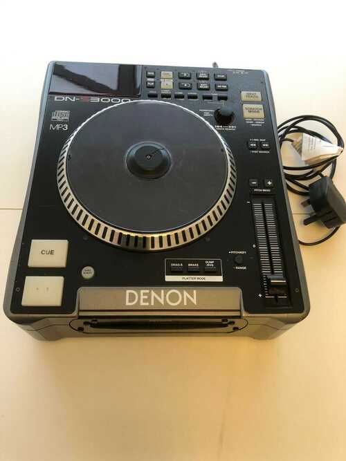 Denon DN-S3000 CDJ CD/MP3 Player, Used - please read description