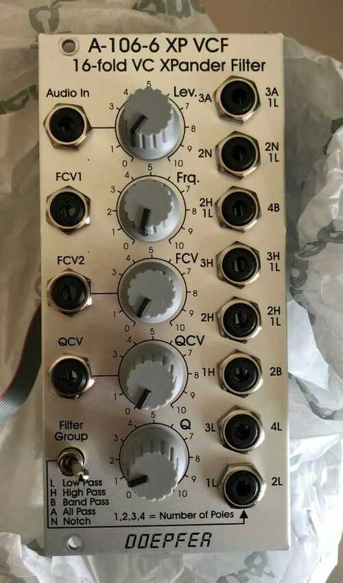 Doepfer A-106-6 XP VCF Eurorack Filter Module (Oberheim Expander)