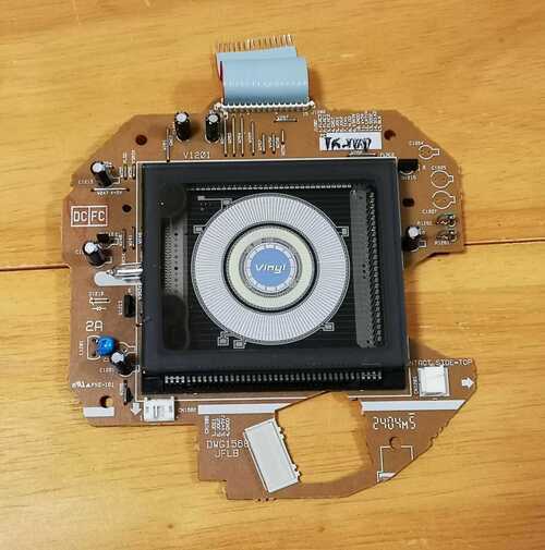 Pioneer CDJ-1000 MK2 - Jog Wheel Display PCB DWG1568 - Used