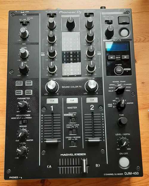 Pioneer DJM 450 2-Channel Mixer