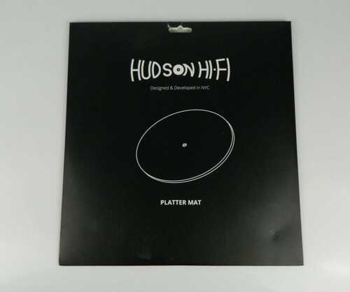 Hudson hifi clear platter mat acrylic record vinyl