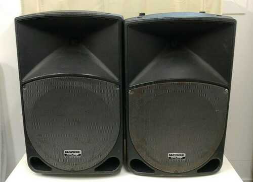 2 X Mackie Thump TH-15A Active PA Amplified Speakers Pair TH15A