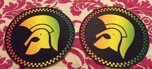 Trojan Records Slip Mats (1 Pair, Never Used) - RARE !!!!