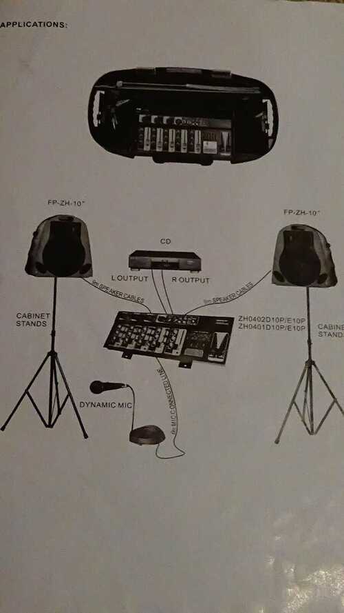 STUDIOMASTER WALKABOUT 150 W PORTABLE PA SYSTEM