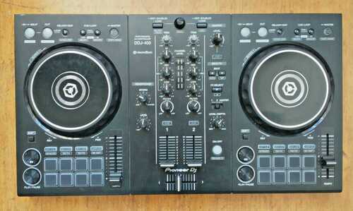 PIONEER DDJ-400 2-Channel DJ Controller Decks Black DDJ400