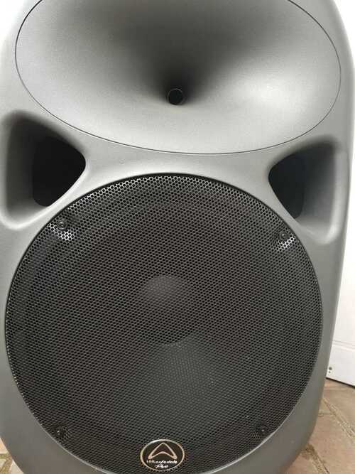 Wharfdale Titan 15  PA Speakers 400 watts with QTX covers in Excellent condition