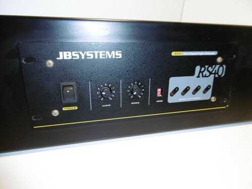 FOUR CHANNEL LIGHT MODULATOR JBSYSTEMS RS40 WITH BRACKET