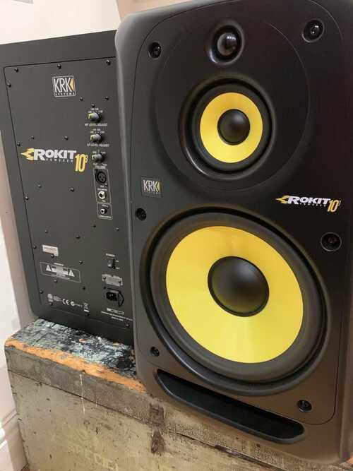 KRK ROKIT RP103 G3 (Pair) Mixing Mastering Studio Monitors 3-way 10