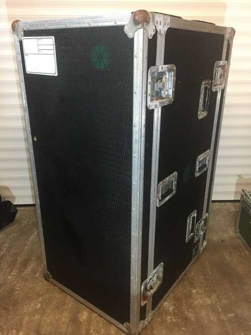 25U Shockmount Flightcase - Equipment Rack on wheels - Five Star