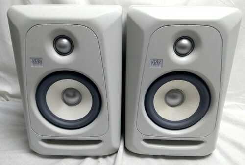 Pair Of KRK Rokit RP5 G3 Platinum Active Studio Monitor Speakers