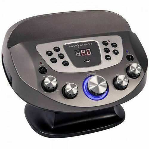 EASY KARAOKE SMART SYSTEM WITH  LIGHT EFFECTS and MICROPHONE EKS282BT