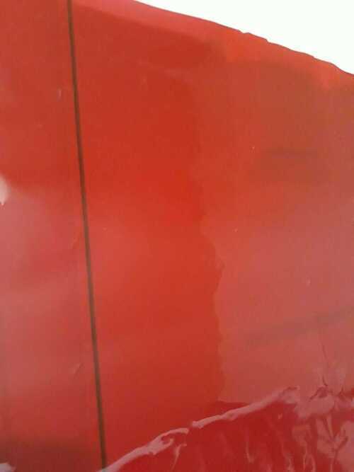 Red (possibly 182 Light Red) lighting gel 2m X 1.2m (approx) - full sheet