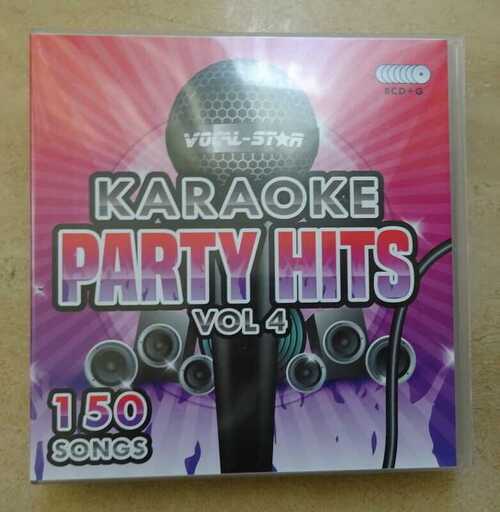 KARAOKE PARTY HITS VOL 4 -8 CD+G -150 SONGS