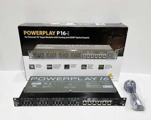 BEHRINGER POWERPLAY P16-I 16 CHANNEL INPUT MODULE