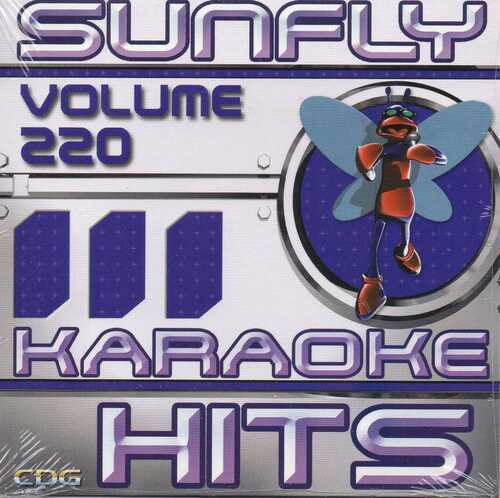 Sunfly Karaoke Hits - SF220 - George Micheal, Busted, Maroon 5 CDG Disc