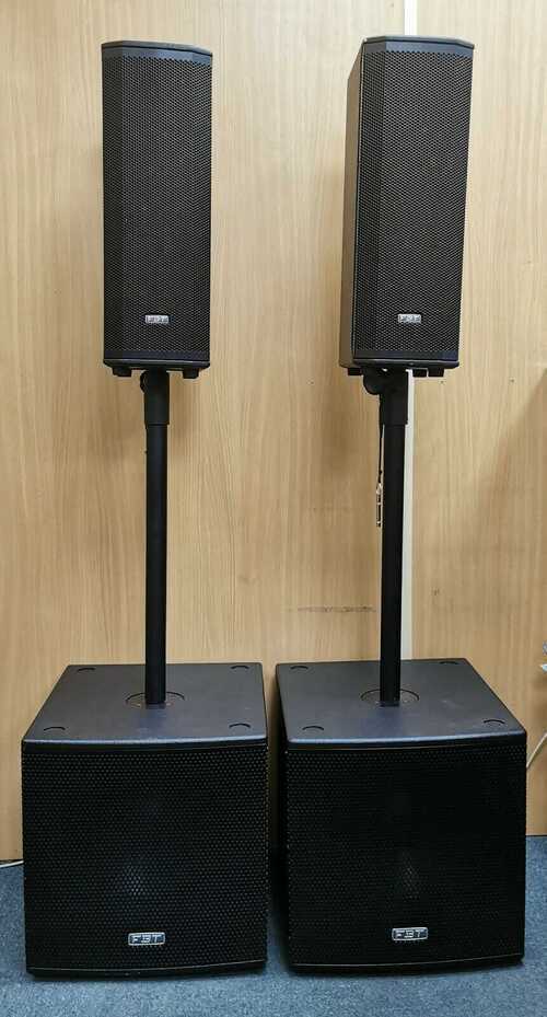 FBT SUBLINE AND VENTIS ACTIVE SPEAKER PACKAGE (2 SUBWOOFERS AND 2 SPEAKERS)