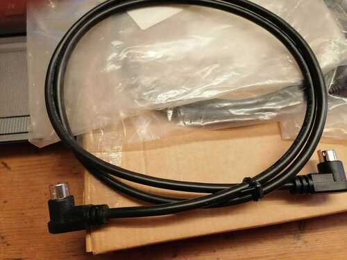 LAST Dual CD Player Right Angled Mini Din Cable 9 Pin Din Lead 8.99 FREEPOST