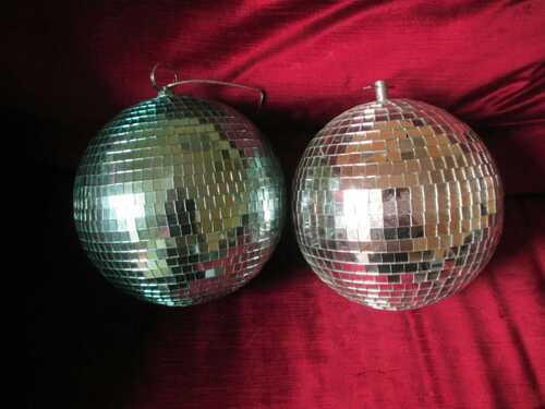 2 disco balls