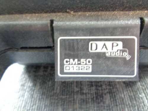 Dap Audio CM-50 Condensor Singing and Instrument Microphone