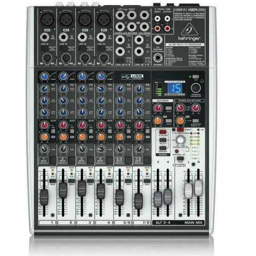 Behringer XENYX X1204USB 8 Channel Analog Mixer and USB Interface 230V - FAULTY