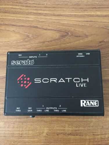 Serato Scrarch Live SL1 DVS System Unit